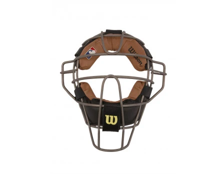 Wilson MLB Two Tone Umpire Mask Replacement Pads - Black And Tan 4 Wilson MLB Two Tone Umpire Mask Replacement Pads - Black And Tan - Image 2