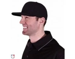 Richardson Surge Fitted Base Umpire Cap - 8 Stitch -UMP ATTIRE Shop 550 Richardson Surge Fitted Base Umpire Cap Worn Side View