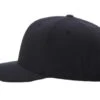 Richardson Pulse Performance Flexfit Base Umpire Cap - 6 Stitch -UMP ATTIRE Shop 643 Richardson Pulse Performance 6 Stitch Umpire Cap Side View