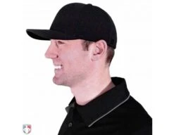 Richardson Pulse Performance FlexFit Base Umpire Cap - 8 Stitch 9 Richardson Pulse Performance FlexFit Base Umpire Cap - 8 Stitch -UMP ATTIRE Shop 653 Richardson Pulse Performance FlexFit Umpire Cap Worn Side View
