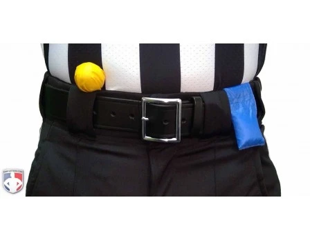 1 3/4" Genuine Leather Referee / Umpire Belt 6 1 3/4" Genuine Leather Referee / Umpire Belt - Image 4