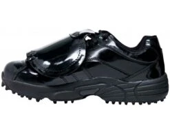 3N2 Reaction Pro Patent Leather Low Umpire Plate Shoes -UMP ATTIRE Shop 7345 99 3n2 Reaction Patent Leather Umpire Shoes Outside Side View