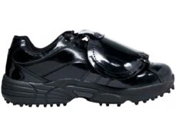 3N2 Reaction Pro Patent Leather Low Umpire Plate Shoes -UMP ATTIRE Shop 7345 99 3n2 Reaction Patent Leather Umpire Shoes Side View