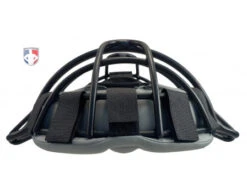 Wilson MLB Black Dyna-Lite Aluminum Umpire Mask With Black And Grey Wrap Around 11 Wilson MLB Black Dyna-Lite Aluminum Umpire Mask With Black And Grey Wrap Around -UMP ATTIRE Shop A3009 AL BK BK GY Wilson MLB Black Dyna Lite Aluminum Umpire Mask with Black and Grey Wrap Around flat top