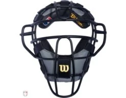 Wilson MLB Wrap Around Umpire Mask Replacement Pads - Black And Grey -UMP ATTIRE Shop A3009 AL BK BK GY Wilson Dyna Lite Aluminum Umpire Mask with Black and Grey