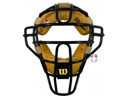 Wilson MLB Dyna-Lite Steel Umpire Mask With Tan 3 Wilson MLB Dyna-Lite Steel Umpire Mask With Tan