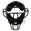 Wilson Dyna-Lite Steel Umpire Mask With Memory Foam 1 Wilson Dyna-Lite Steel Umpire Mask With Memory Foam -UMP ATTIRE Shop A3009X MEM Wilson Dyna Lite Steel Umpire Mask with Memory Foam front 1