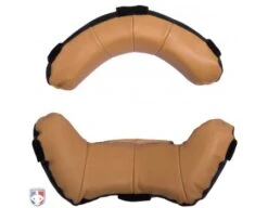 Wilson MLB Two Tone Umpire Mask Replacement Pads - Black And Tan 9 Wilson MLB Two Tone Umpire Mask Replacement Pads - Black And Tan -UMP ATTIRE Shop A3816 BK TN WILSON MLB TWO TONE UMPIRE MASK REPLACEMENT PADS BLACK AND TAN BACK 1