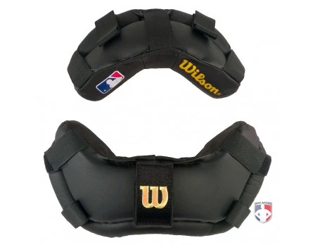 Wilson MLB Wrap Around Umpire Mask Replacement Pads - Black 2 Wilson MLB Wrap Around Umpire Mask Replacement Pads - Black