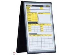 "Flip" Style 5" Umpire Lineup Card Holder / Game Card Referee Wallet -UMP ATTIRE Shop ACS 502 FLIP STYLE 5 UMPIRE LINEUP CARD HOLDER GAME CARD REFEREE WALLET STANDING WITH YELLOW CARD
