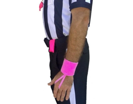Smitty 3" Pink Sweatband Referee Down Indicator 4 Smitty 3" Pink Sweatband Referee Down Indicator - Image 2