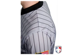 Alabama (AHSAA) Grey V-Neck Referee Shirt -UMP ATTIRE Shop AHSAA Shoulder