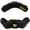 Wilson Synthetic Leather Umpire Mask Replacement Pads - Black -UMP ATTIRE Shop B5721 SYN BK Wilson Synthetic Leather Umpire Mask Replacement Pads Black front