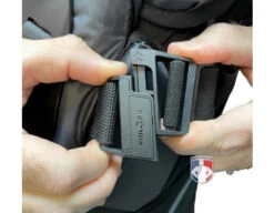 Wilson MLB West Vest Pro Gold 2 Memory Foam Umpire Chest Protector -UMP ATTIRE Shop B720 Wilson MLB West Vest Pro Gold 2 Memory Foam Chest Protector fidlock buckle two hands