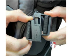 Wilson MLB West Vest Pro Gold 2 Umpire Chest Protector Replacement Harness -UMP ATTIRE Shop B720 Wilson MLB West Vest Pro Gold 2 Memory Foam Chest Protector fidlock buckle two hands 1