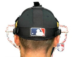 Wilson MLB USA Dyna-Lite Aluminum Umpire Mask With Two-Tone 9 Wilson MLB USA Dyna-Lite Aluminum Umpire Mask With Two-Tone -UMP ATTIRE Shop B7209 AL USA Wilson Mask Worn Harness