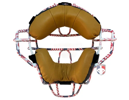 Wilson MLB USA Dyna-Lite Aluminum Umpire Mask With Two-Tone 4 Wilson MLB USA Dyna-Lite Aluminum Umpire Mask With Two-Tone - Image 2