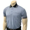 Smitty Short Sleeve Body Flex Umpire Shirt - Polo Blue With Black Collar -UMP ATTIRE Shop BBS307 CAROLINA BLUE Pic 002 1080x 2