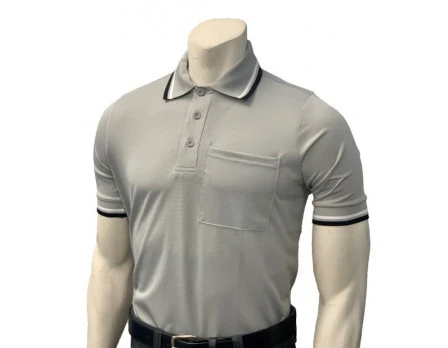 Smitty Short Sleeve Body Flex Umpire Shirt - Grey 3 Smitty Short Sleeve Body Flex Umpire Shirt - Grey