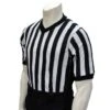 Smitty "Elite" Performance Interlock V-Neck Referee Shirt With Side Panels 2 Smitty "Elite" Performance Interlock V-Neck Referee Shirt With Side Panels -UMP ATTIRE Shop BK 209 SMITTY ELITE PERFORMANCE INTERLOCK V NECK REFEREE SHIRT WITH SIDE PANELS ANGLED Front View