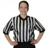 Kentucky (KHSAA) 1" Stripe Body Flex Women's V-Neck Side Panel Referee Shirt -UMP ATTIRE Shop BK KHSAAFront 3