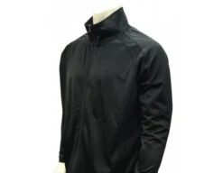 Smitty Track Style Basketball / Wrestling Referee Jacket - Black -UMP ATTIRE Shop BKS232