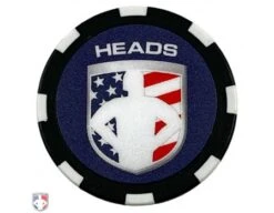 Lacrosse Referee Flip Coin -UMP ATTIRE Shop CHIP Ump Attire.com Flip Coin Heads 3