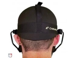 Champro Lightweight Steel Umpire Mask -UMP ATTIRE Shop CM72 B CHAMPRO STEEL UMPIRE MASK Worn Back Harness View