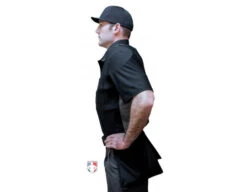 Champro Air Management Plated Umpire Chest Protector -UMP ATTIRE Shop CPAMT Champro Air Management Plated Umpire Chest Protector worn side