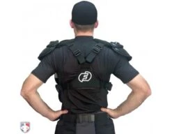 Force3 V3 Ultimate Umpire Chest Protector With Dupont™ Kevlar® -UMP ATTIRE Shop F3 CPv3 Worn Back