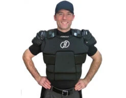 Force3 V3 Ultimate Umpire Chest Protector With Dupont™ Kevlar® -UMP ATTIRE Shop F3 CPv3 Worn Front 2
