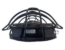 Force3 Defender Umpire Mask -UMP ATTIRE Shop F3 DEF BK BK Force3 Defender Umpire Mask with Black flat top