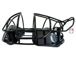 Force3 Defender Umpire Mask With Gray -UMP ATTIRE Shop F3 DEF BK GY Force3 Defender Umpire Mask with Gray side