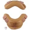 Force3 Defender Umpire Mask Replacement Pads - Tan -UMP ATTIRE Shop F3 DEF RPV2 TN Front