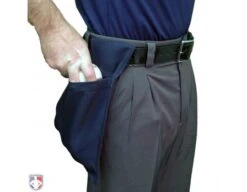 Force3 Dry-Lo Umpire Ball Bag -UMP ATTIRE Shop F3 DRYLO N Force3 DryLo Umpire Ball Bag Worn Side with Baseball