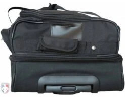 Force3 Ultimate Weekender 23" Wheeled Referee Equipment Bag With Telescopic Handle -UMP ATTIRE Shop F3 Mini Force3 Mini Ultimate 23 Wheeled Referee Equipment Bag Side with Handle View