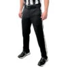 Smitty Performance Poly Spandex Ultra Tapered Fit Black Football Referee Pants -UMP ATTIRE Shop FBS167 Picture