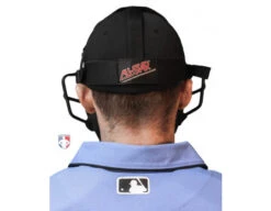 All-Star Matte Black System 7 Steel Umpire Mask With UltraCool -UMP ATTIRE Shop FM4000 MBK All Star Matte Black System 7 Steel Umpire Mask with UltraCool reverse