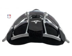 All-Star Silver Magnesium Umpire Mask With Black LUC -UMP ATTIRE Shop FM4000MAG UMP SV BK All Star Silver Magnesium Umpire Mask with Black top flat