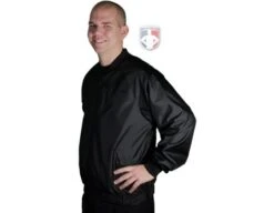Smitty Traditional Style Basketball / Wrestling Referee Jacket - Black -UMP ATTIRE Shop J19B LeftSide