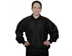 Smitty Traditional Style Basketball / Wrestling Referee Jacket - Black -UMP ATTIRE Shop J19 Front