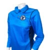 Minnesota (MSHSL) Women's Long Sleeve Swimming / Volleyball Referee Shirt - Bright Blue -UMP ATTIRE Shop MINNESOTAUSA418 BB