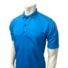 Missouri (MSHSAA) Men's Short Sleeve Volleyball Referee Shirt - Bright Blue -UMP ATTIRE Shop MISSOURIUSA437 BB