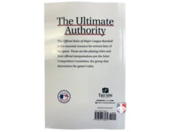 2025 Official Major League Baseball (MLB) Rulebook -UMP ATTIRE Shop MLB OBR 2025 Official Major League Baseball MLB Rulebook back