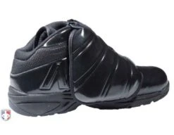 New Balance V3 All-Black Mid-Cut Umpire Plate Shoes -UMP ATTIRE Shop MU460XB3 New Balance V3 All Black Mid Cut Umpire Plate Shoes Inside Side View
