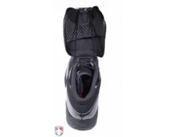 New Balance V3 Black & White Mid-Cut Umpire Plate Shoes -UMP ATTIRE Shop MU460XT3 New Balance V3 Black White Mid Cut Umpire Plate Shoes Top View with Plate Up
