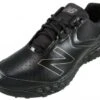 New Balance V3 All-Black Low-Cut Umpire Base Shoes -UMP ATTIRE Shop MU950AK3 New Balance V3 All Black Low Cut Umpire Base Shoes Outside Front Angled View