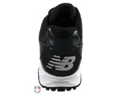 New Balance V3 Black & White Low-Cut Umpire Base Shoes -UMP ATTIRE Shop MU950XT3 New Balance V3 Black White Low Cut Umpire Base Shoes Back View