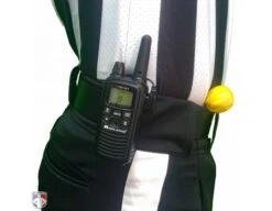 Midland Referee Communication System - 2 Pack -UMP ATTIRE Shop Midland Football Referee Communication System Worn Side Closeup