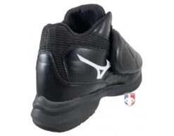 Mizuno Pro Wave Black & White Mid-Cut Umpire Plate Shoes -UMP ATTIRE Shop Mizuno Mid Cut Plate Umpire Shoes side 3
